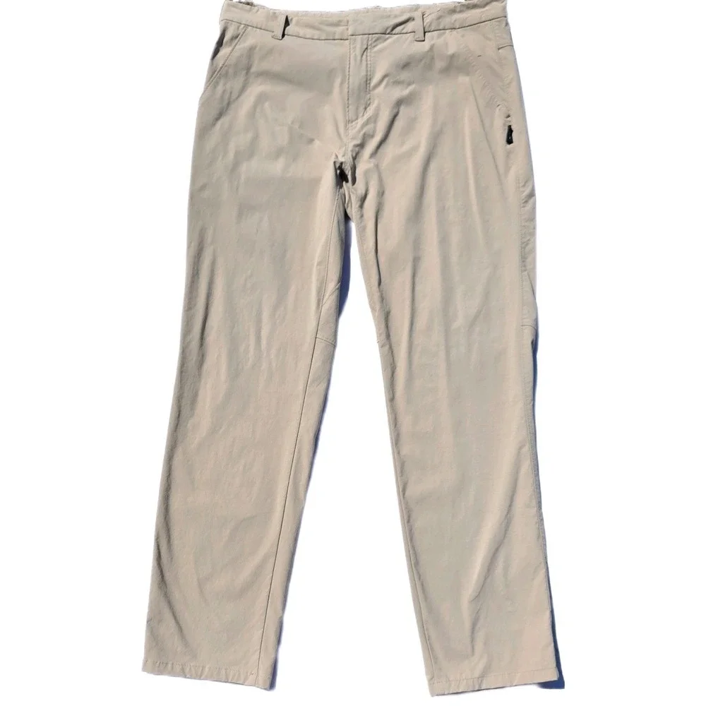 Oakley Terrain Perf Pants 34x32 (Fits 34x30.5) Khaki Golf Hiking Gorpcore Tech